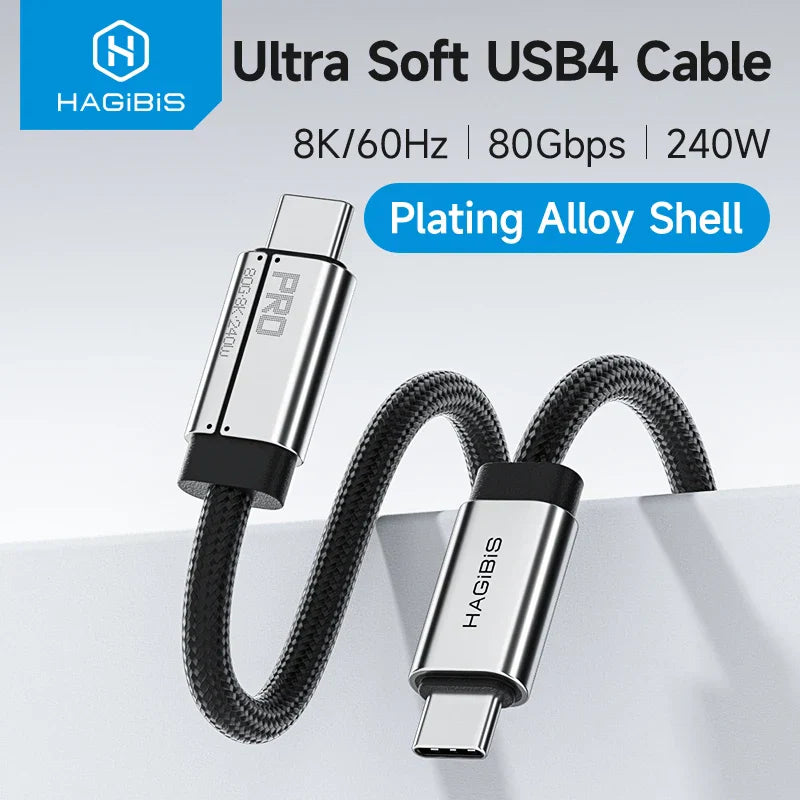 【究極のUSB-Cケーブル】Hagibis USB-C to USB-Cフル機能ケーブルで未来の接続を体験！