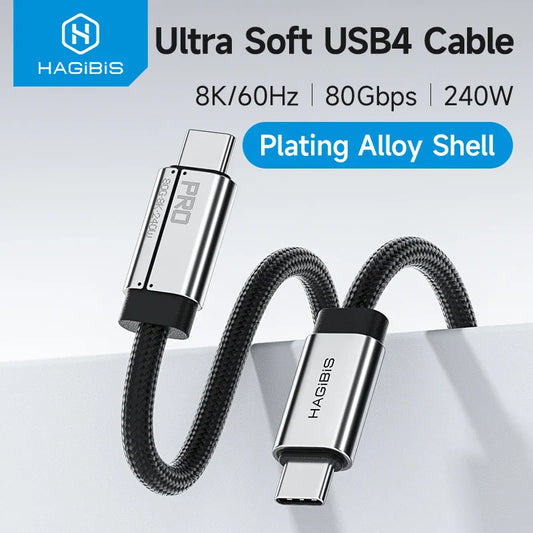 【究極のUSB-Cケーブル】Hagibis USB-C to USB-Cフル機能ケーブルで未来の接続を体験！