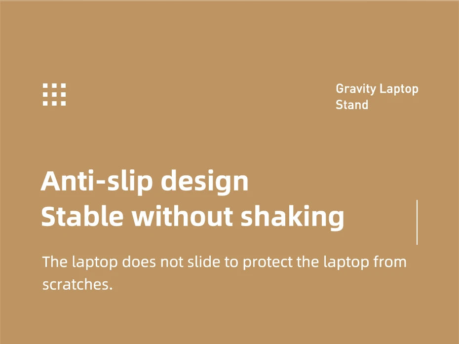 Hagibis  Vertical Laptop Stand For MacBook Pro Air transparent Desktop Gravity Holder Notebook Support for  Surface Book Tablet - Intechlegent