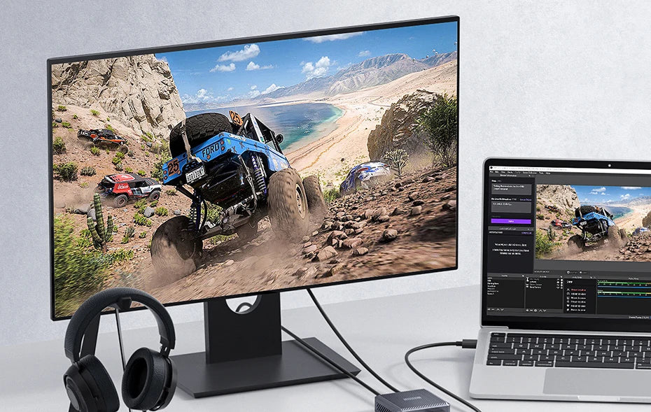 Hagibis 4K HDMI-Compatible Video Capture Card Loop Out for Game Recording Live Streaming  1080P Grabber MS2131 for PS4/5 Switch - Intechlegent