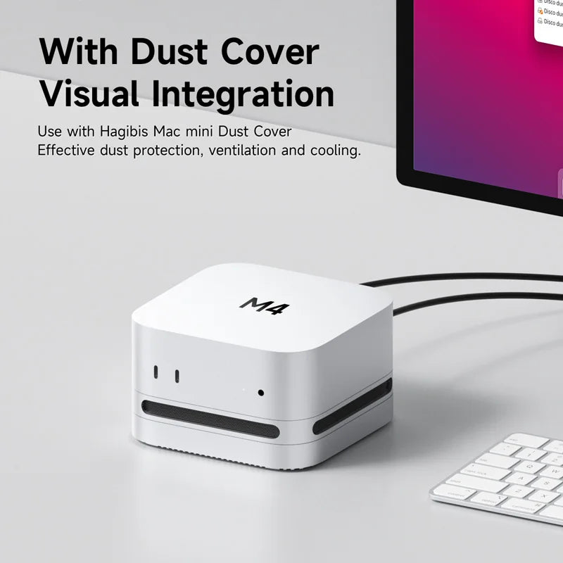 Hagibis USB4 ハードドライブエンクロージャ 40Gbps M.2 NVMe SSDケース Mac mini M4/M4 Pro用 Thunderbolt 5/4 外付けSSD対応