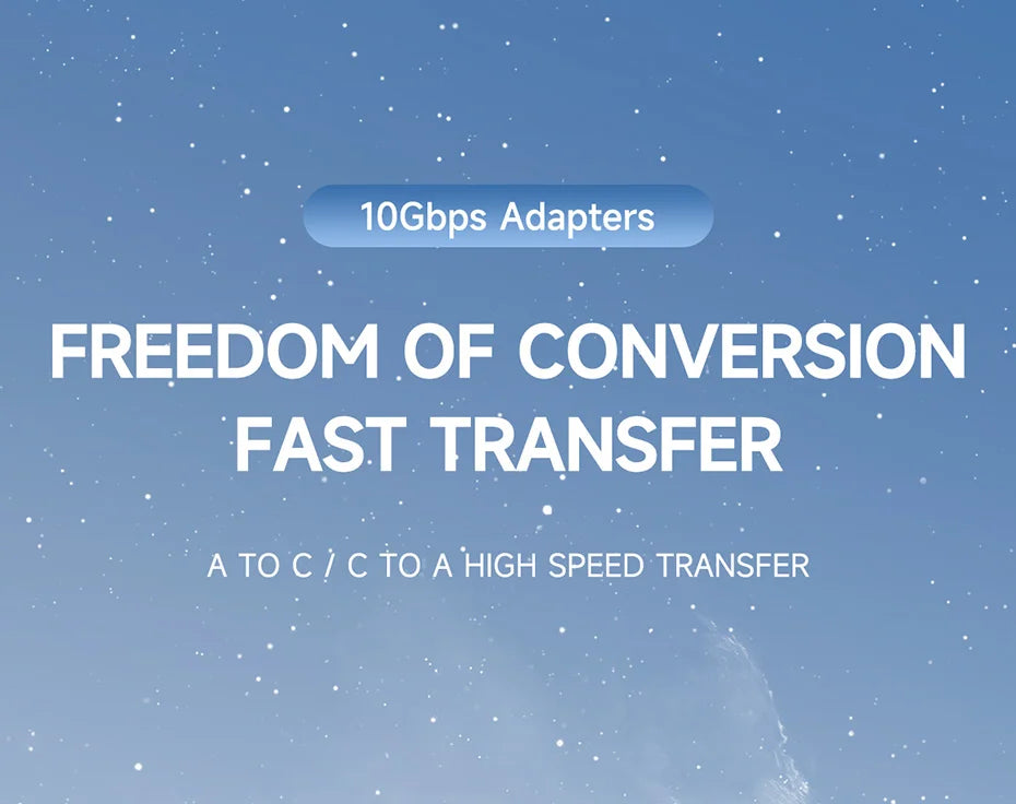 Hagibis USB to Type C OTG Adapter 10Gbps High-Speed Data Transfer USB C Male to A Female  For Macbook Pro iPhone 16 iPad Tablet - Intechlegent