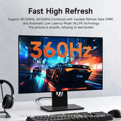 Hagibis 8K DisplayPort Cable 1.4 High Refresh Rate DP Cable 8K@60Hz  4K@240Hz 2K@360Hz for Gaming Monitor Graphics Card PC TV - Intechlegent