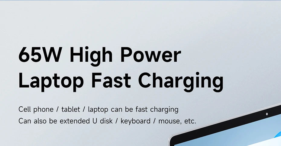 Hagibis Switch Portable Dock 65W GaN Fast charger 4K Gigabit Ethernet TV Docking station power supply for Nintendo Switch/OLED - Intechlegent