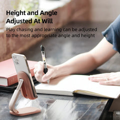 Hagibis Foldable Cell Phone Stand Desktop Phone Stand mini Adjustable cute Holder for iPhone 16/15/14 Pro Max Samsung Tablets - Intechlegent