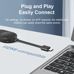 Hagibis Wireless HDMI-compatible Transmitter and Receiver Extender Kit Wireless Display Dongle for TV Camera Streaming Projector - Intechlegent