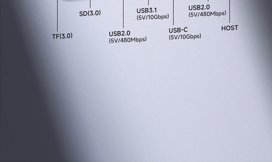Hagibis 9 in 1 USB C ハブ、M.2 NVMe/SATA SSD エンクロージャ、4K HDMI 対応 100W PD USB 3.1 ドッキングステーション、Windows/Mac OS 対応