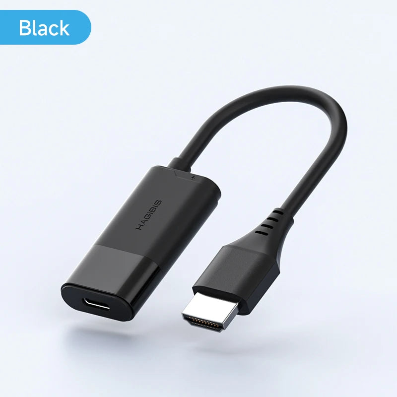 Hagibis HDMI to USB C Female Converter HDMI to  AR Glasses Adapter Charge and Play For Switch PS5 Xbox Rokid/Xreal/Thunderbird - Intechlegent