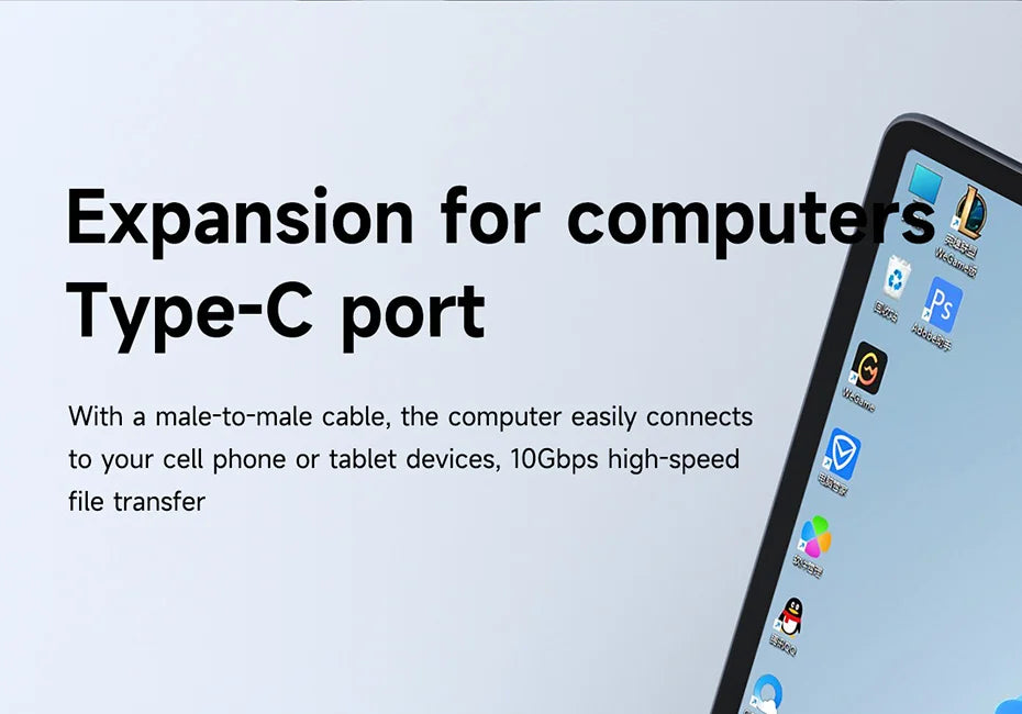Hagibis USB to Type C OTG Adapter 10Gbps High-Speed Data Transfer USB C Male to A Female  For Macbook Pro iPhone 16 iPad Tablet - Intechlegent