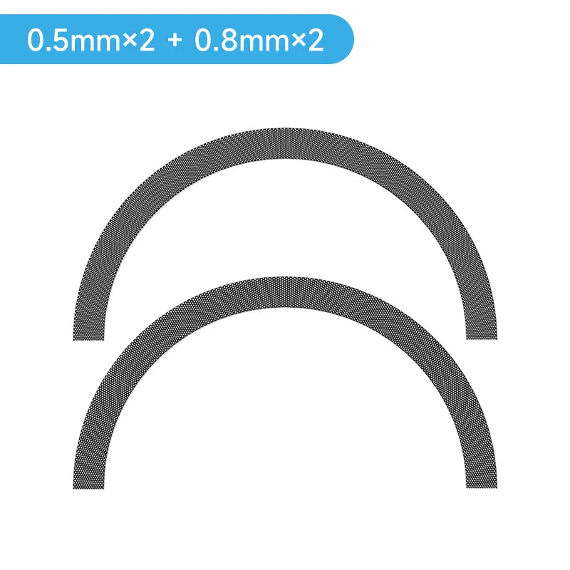 Hagibis ダストメッシュフィルター Mac mini M4/M4 Pro 2024 防塵カバーネット 4個入り クーラーファン ダストフィルター コンピューターメッシュ PVCカバー