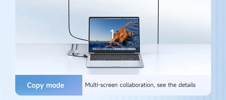 Hagibis USB-C/USB 3.0 to Dual HDMI-Compatible 4K Display Adapter Compatible with Apple M1 M2 Windows Mac DisplayLink DL6950 Chip - Intechlegent