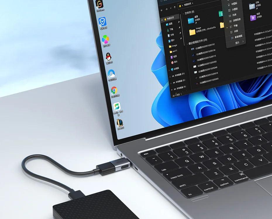 Hagibis USB to Type C OTG Adapter 10Gbps High-Speed Data Transfer USB C Male to A Female  For Macbook Pro iPhone 16 iPad Tablet - Intechlegent