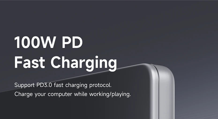Hagibis 9 in 1 USB C ハブ、M.2 NVMe/SATA SSD エンクロージャ、4K HDMI 対応 100W PD USB 3.1 ドッキングステーション、Windows/Mac OS 対応