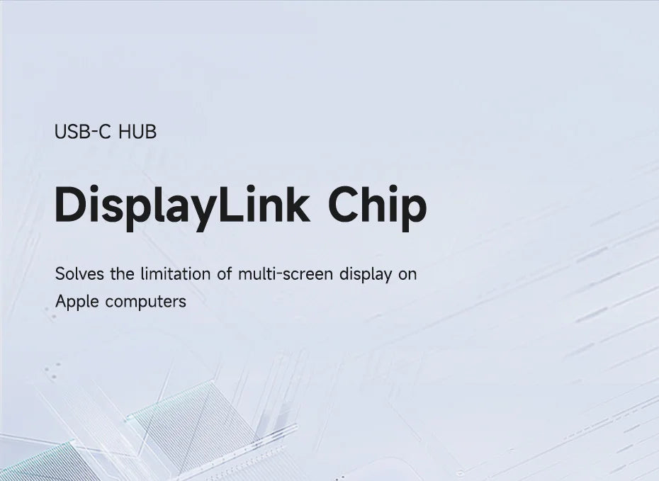 Hagibis DisplayLink USB C Docking Station Triple Display 3 Monitors with DP MST Hub 100W PD RJ45 LED for MacBook M1 M2 Windows - Intechlegent