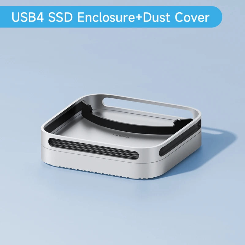 Hagibis USB4 ハードドライブエンクロージャ 40Gbps M.2 NVMe SSDケース Mac mini M4/M4 Pro用 Thunderbolt 5/4 外付けSSD対応