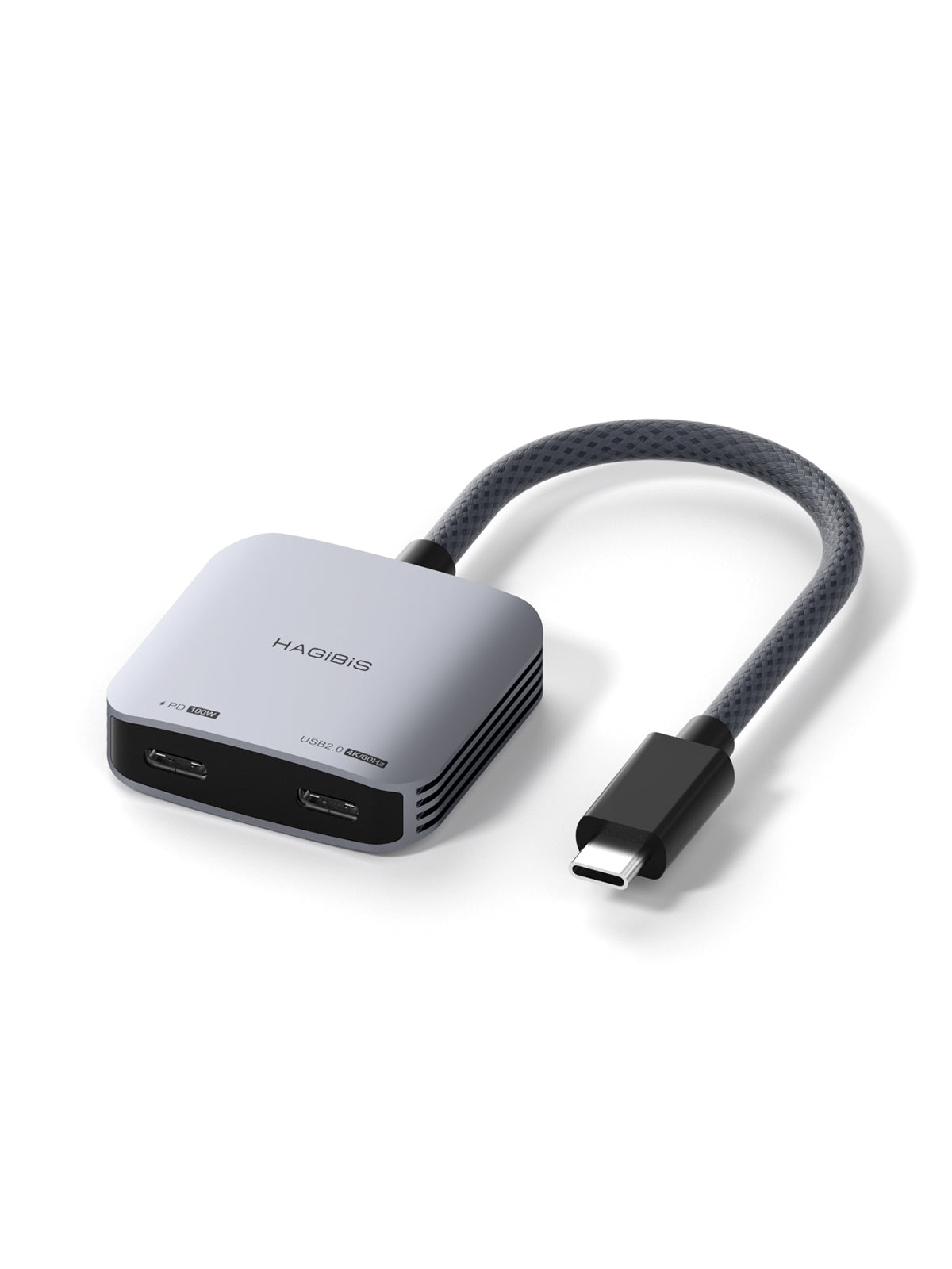 Hagibis ARグラス用USB-C変換アダプター 8K@60Hz・4K@144Hz対応 | 100W PD充電/XREAL・Viture・Rokid・iPhone・ROG Ally対応